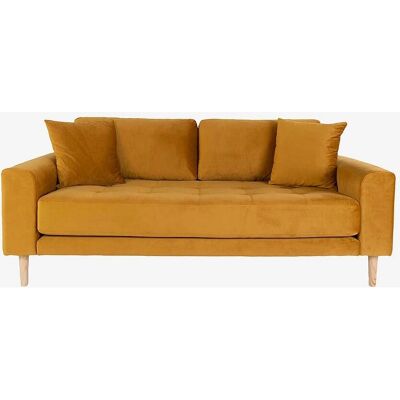 House Nordic Lido Velours 2,5-personers sofa - Retro Stil House Nordic Lido Velours 2,5-personers sofa - Retro Stil