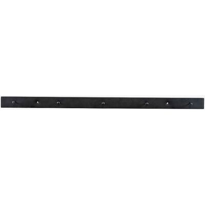 House Nordic Vita Coat Rack - 70cm Black Steel Wall Hook House Nordic Vita Coat Rack - 70cm Black Steel Wall Hook