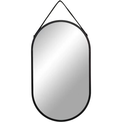 House Nordic 4001080 Wall Mirror - Oval Black - 35x60 cm House Nordic 4001080 Wall Mirror - Oval Black - 35x60 cm
