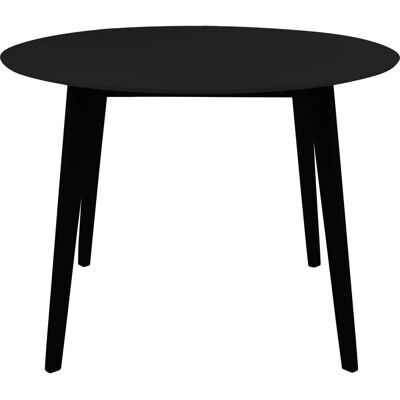 House Nordic Vojens - Rond Zwart Eettafel Ø105cm - Eettafel House Nordic Vojens - Rond Zwart Eettafel Ø105cm - Eettafel