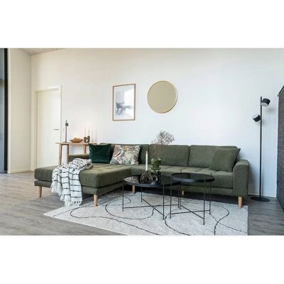 Tapis en coton House Nordic - Marron/Noir & Blanc - 160x230cm - Publicité Tapis en coton House Nordic - Marron/Noir & Blanc - 160x230cm - Publicité