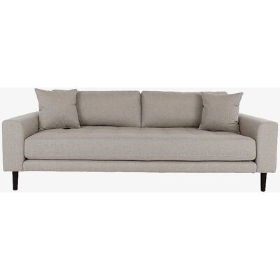 House Nordic Lido 3-personers fløjlsofa - Sten House Nordic Lido 3-personers fløjlsofa - Sten