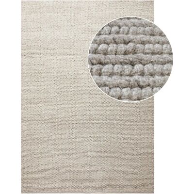 House Nordic Mandi Ull- och bomullsmatta - Naturlig - 160x230 cm - Inomhusmatta House Nordic Mandi Ull- och bomullsmatta - Naturlig - 160x230 cm - Inomhusmatta