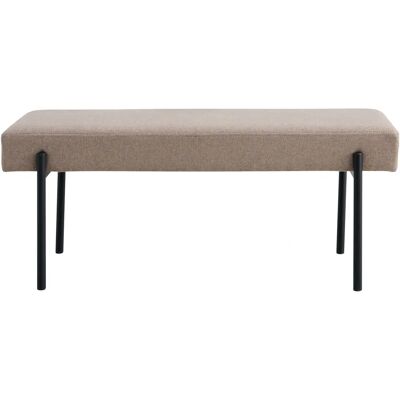 Banco de Interior House Nordic HN1231 - Negro - Elegante y Duradero Banco de Interior House Nordic HN1231 - Negro - Elegante y Duradero