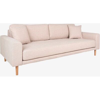 House Nordic Lido 3-Sitzer Sofa - Beige - Moderner Skandinavischer Stil House Nordic Lido 3-Sitzer Sofa - Beige - Moderner Skandinavischer Stil