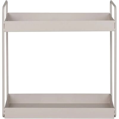 Rabo - Rabo - Beige - 2-stufig - Regal Rabo - Rabo - Beige - 2-stufig - Regal