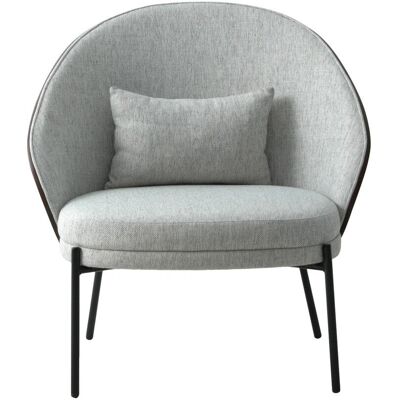 House Nordic Fauteuil - Bruin - Vintage MDF Achterkant - 81,8cm House Nordic Fauteuil - Bruin - Vintage MDF Achterkant - 81,8cm