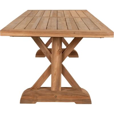 House Nordic Teak Tuin Tafel - 8 Personen - 240x100x75 cm House Nordic Teak Tuin Tafel - 8 Personen - 240x100x75 cm