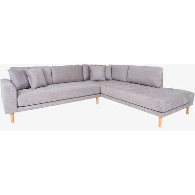 House Nordic Lido Ecksofa - Hellgrau - 3-Sitzer - Modernes Design House Nordic Lido Ecksofa - Hellgrau - 3-Sitzer - Modernes Design