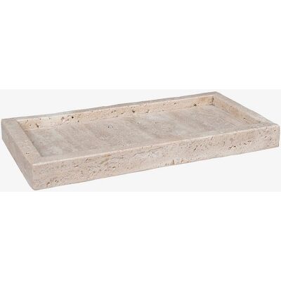 House Nordic Tray - Naturlig travertin - 30,5x15 cm - Tray House Nordic Tray - Naturlig travertin - 30,5x15 cm - Tray