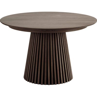 House Nordic Osaka Table Ronde Extensible Noire - Table à Manger House Nordic Osaka Table Ronde Extensible Noire - Table à Manger