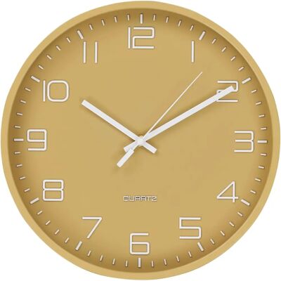 House Nordic Rosolini Gelber Wanduhr - Uhr House Nordic Rosolini Gelber Wanduhr - Uhr