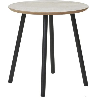 House Nordic - 2102071 Kaffe- oder Beistelltisch - Modern, Kompakt, Beige & Schwarz House Nordic - 2102071 Kaffe- oder Beistelltisch - Modern, Kompakt, Beige & Schwarz