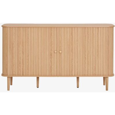 House Nordic Nikko - Buffet à 2 portes coulissantes en bois - Style scandinave - Publicité House Nordic Nikko - Buffet à 2 portes coulissantes en bois - Style scandinave - Publicité