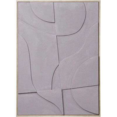 House Nordic Abstract Grijze Relief Wanddecoratie - Wandtype House Nordic Abstract Grijze Relief Wanddecoratie - Wandtype