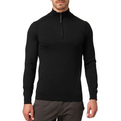 Indicode INAncona Herren Pullover - Regular Fit, Langarm, Reißverschluss, Elastisch Indicode INAncona Herren Pullover - Regular Fit, Langarm, Reißverschluss, Elastisch