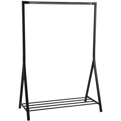 Actona Brent Garderobenständer - Modern Schwarz Bodenständer Actona Brent Garderobenständer - Modern Schwarz Bodenständer