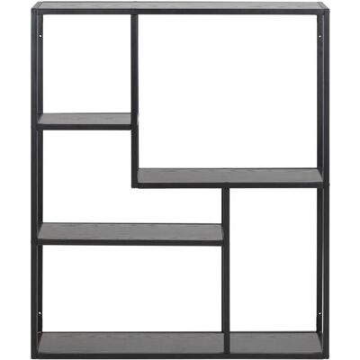 Actona - Stoke - Black - 75x91x20 cm - Wall shelf Actona - Stoke - Black - 75x91x20 cm - Wall shelf