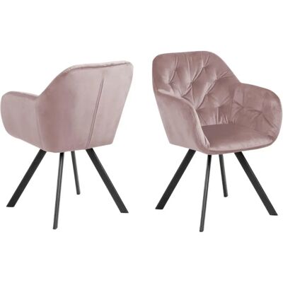 Signature Yasmina - Sedia in velluto - Stile moderno Signature Yasmina - Sedia in velluto - Stile moderno
