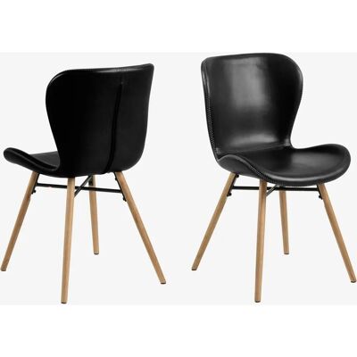 ACTONA GROUP Britta - Silla de comedor acolchada - 2 pcs ACTONA GROUP Britta - Silla de comedor acolchada - 2 pcs