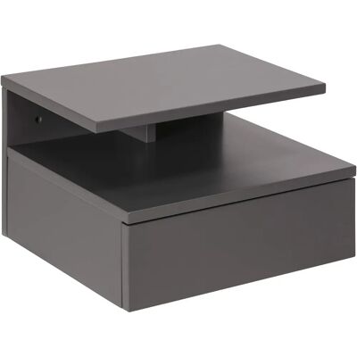 Comodino a muro Actona Ashlan - Comodino, Grigio, 35x32x22.5 cm Comodino a muro Actona Ashlan - Comodino, Grigio, 35x32x22.5 cm