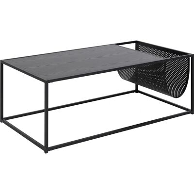 ACTONA GROUP Tavolino rettangolare nero moderno - Tavolino ACTONA GROUP Tavolino rettangolare nero moderno - Tavolino