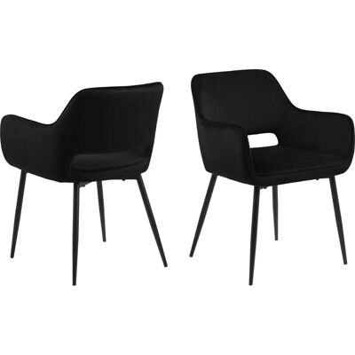 ACTONA GROUP Ranja Chaise de salle à manger en microfibre - Série: Ranja - Publicité ACTONA GROUP Ranja Chaise de salle à manger en microfibre - Série: Ranja - Publicité