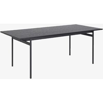 Homeroom Zelda 90x200cm Svart matbord - Matbord Homeroom Zelda 90x200cm Svart matbord - Matbord