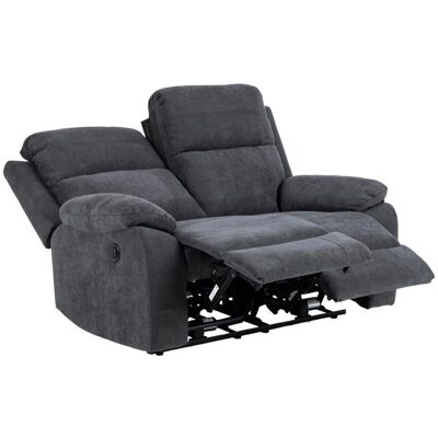 Signature Urelia - 2-Personen Dunkelgraues Elektrisches Relaxsofa Signature Urelia - 2-Personen Dunkelgraues Elektrisches Relaxsofa