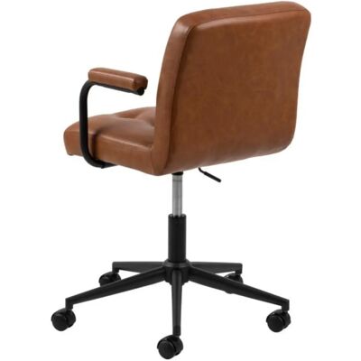 Actona Cosmo Bürostuhl - Ergonomisch, Braun Kunstleder Actona Cosmo Bürostuhl - Ergonomisch, Braun Kunstleder