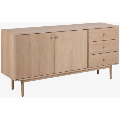 ACTONA GROUP Aston Sideboard - 160x75x40cm, weiß, Furnier ACTONA GROUP Aston Sideboard - 160x75x40cm, weiß, Furnier