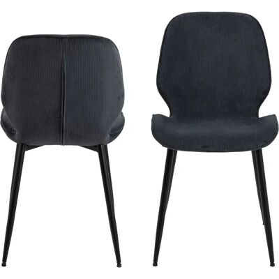 ACTONA GROUP Femke Microfiber Dining Chair - Modern ACTONA GROUP Femke Microfiber Dining Chair - Modern