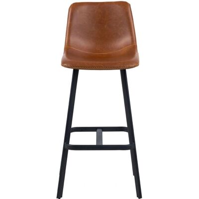 NORDFORM Wilfred Braune Vintage Hockerstol - Barhocker NORDFORM Wilfred Braune Vintage Hockerstol - Barhocker