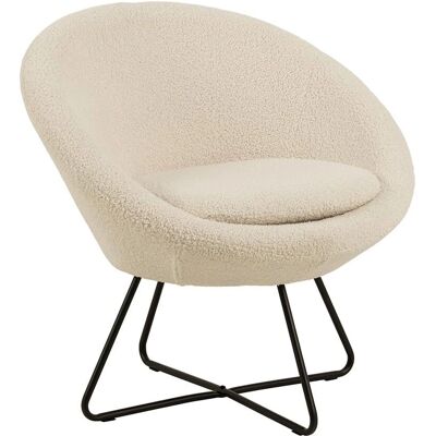 AC Design Beige Lounge Stol - Lounge Type AC Design Beige Lounge Stol - Lounge Type