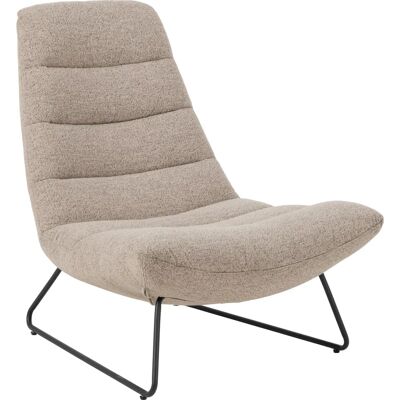 Beige lounge-stol - Bekväm, Stilren & Hållbar Beige lounge-stol - Bekväm, Stilren & Hållbar