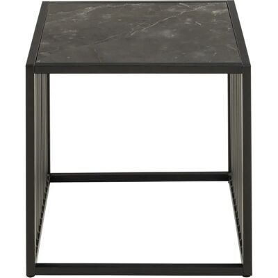 Höffner Schwarzer Marmortisch - 40x40x40 cm Höffner Schwarzer Marmortisch - 40x40x40 cm
