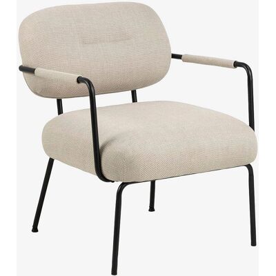 Beige Signature Quinelle - Lounge Stuhl - Modernes Design Beige Signature Quinelle - Lounge Stuhl - Modernes Design