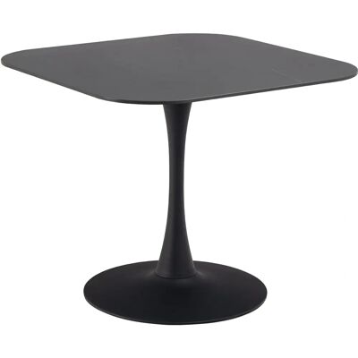 NORDFORM Jaden 90x90cm Černý Keramický Jídelní Stůl - Moderní Design NORDFORM Jaden 90x90cm Černý Keramický Jídelní Stůl - Moderní Design