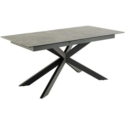 MUEBLES Oakland 903 - Erweiterbarer Tisch mit Glas & Keramik MUEBLES Oakland 903 - Erweiterbarer Tisch mit Glas & Keramik