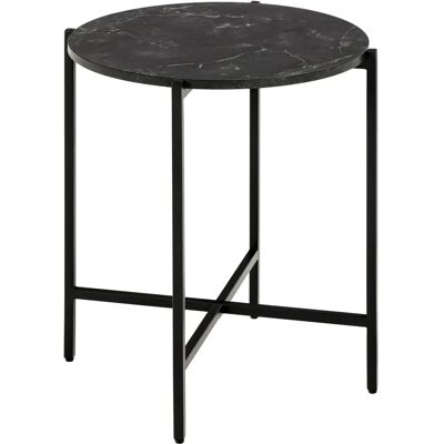 Nordform Lamoine Table d'appoint - Noir - Publicité Nordform Lamoine Table d'appoint - Noir - Publicité