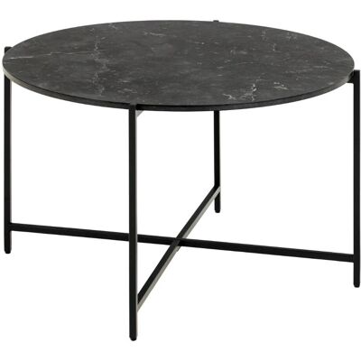 AC Design Lamoine Soffbord - Rund, Svart, Melamin AC Design Lamoine Soffbord - Rund, Svart, Melamin
