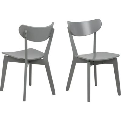 Signature Dionea - Szara tapicerowana krzesło do jadalni - Nowoczesny design Signature Dionea - Szara tapicerowana krzesło do jadalni - Nowoczesny design
