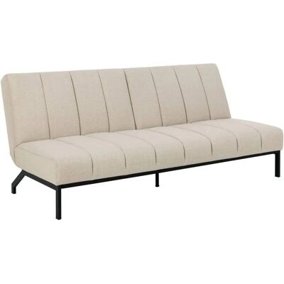 NORDFORM Caix Sovesofa - Beige - 198x120cm - Stilfuld & Funktionel NORDFORM Caix Sovesofa - Beige - 198x120cm - Stilfuld & Funktionel