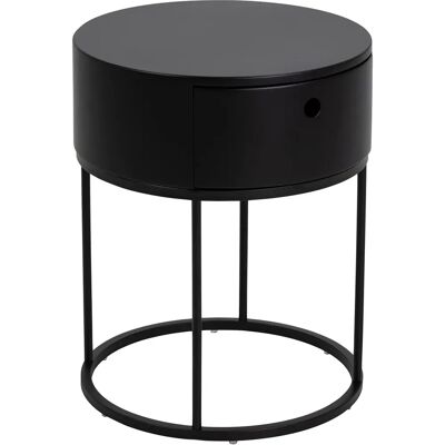 Signature Belenya - Runder Nachttisch mit Schublade - Nachttisch Signature Belenya - Runder Nachttisch mit Schublade - Nachttisch