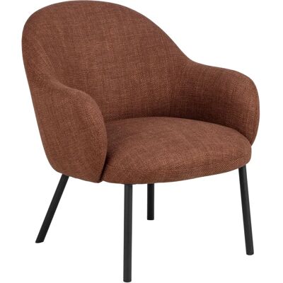 Signature Wynette - Fauteuil Lounge - Beige, Terre cuite, Forme de bulle - Type de produit - Publicité Signature Wynette - Fauteuil Lounge - Beige, Terre cuite, Forme de bulle - Type de produit - Publicité