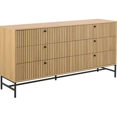 Signature - Norelia - Oak-Melamine - Dresser Signature - Norelia - Oak-Melamine - Dresser