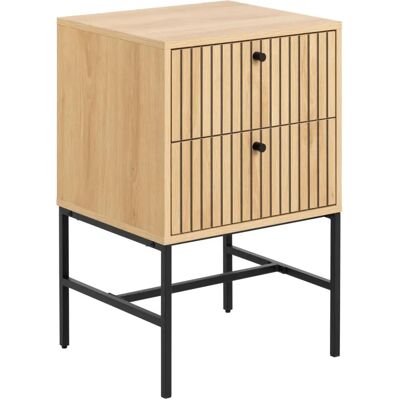 Nachttisch ACTONA GROUP "Albany", braun (eiche), B:45,6cm H:70cm T:40cm - Nachttisch Nachttisch ACTONA GROUP "Albany", braun (eiche), B:45,6cm H:70cm T:40cm - Nachttisch