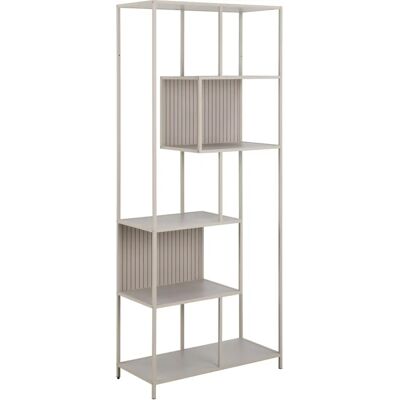 ACTONA GROUP Seaford Regał Szary Stal MDF 5 Półek - Regał ACTONA GROUP Seaford Regał Szary Stal MDF 5 Półek - Regał