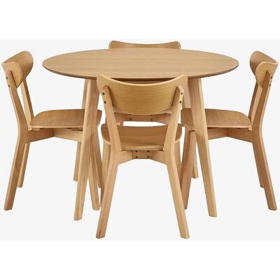 Zestaw Stołów Jadalnych NORDFORM Roxby - Średnica 105cm Zestaw Stołów Jadalnych NORDFORM Roxby - Średnica 105cm