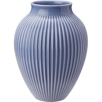 Knabstrup - Keramik Vase rainuré - Lavendelblå - Vase Knabstrup - Keramik Vase rainuré - Lavendelblå - Vase